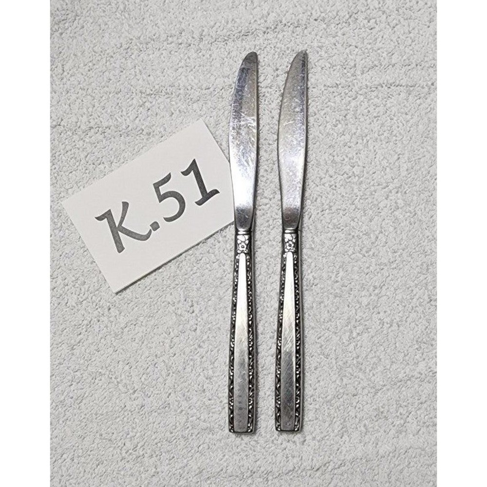 K.051- Oneida Via Roma Replacement Knives (2 pieces) USED
